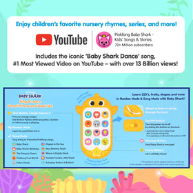 Pinkfong Baby Shark attachable chain for portable, on-the-go play sessions.