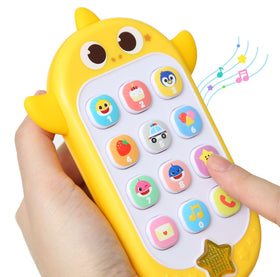 Pinkfong Baby Shark autoplay button for continuous musical moments.