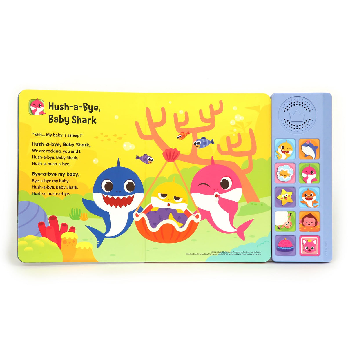 Pinkfong Baby Shark full-song sounds delivering engaging music for kids.