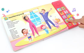Colorful Bebefinn pages inviting curiosity and participation