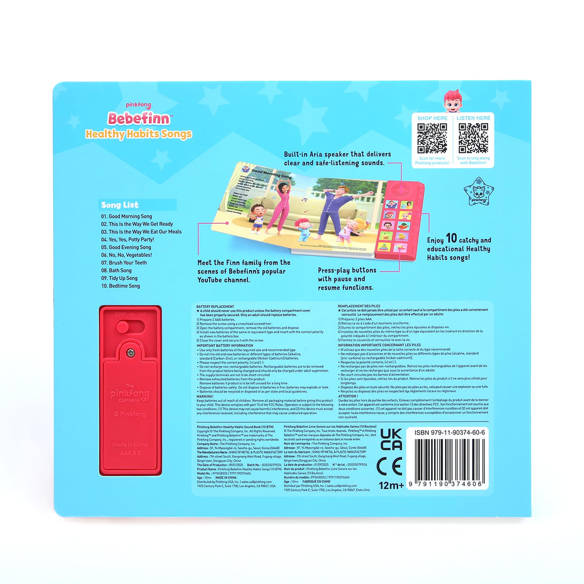Pinkfong Bebefinn Gift-ready packaging signals a thoughtful toddler gift