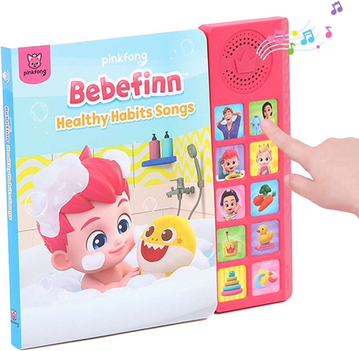 Pinkfong Bebefinn Healthy Habits Songs cover boosts early curiosity and routine awareness