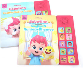 Bebefinn on-the-go portable sound book for travel and daily routines