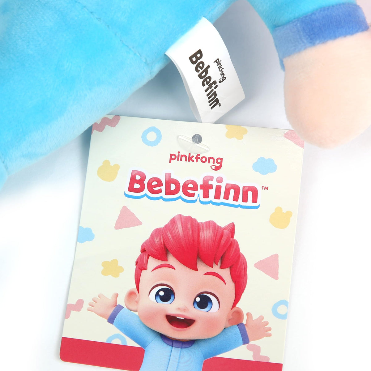 Pinkfong Bebefinn plush versatile travel-friendly cuddle buddy