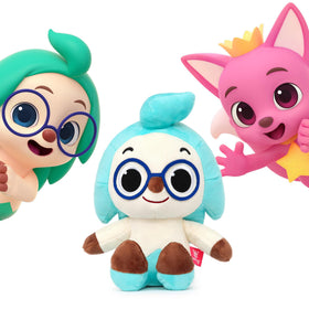 Pinkfong Hogi supports multisensory play during early development sessions.