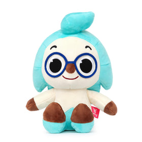Pinkfong Hogi plush toy front view showcasing a cuddly, kid-friendly design for hugs.