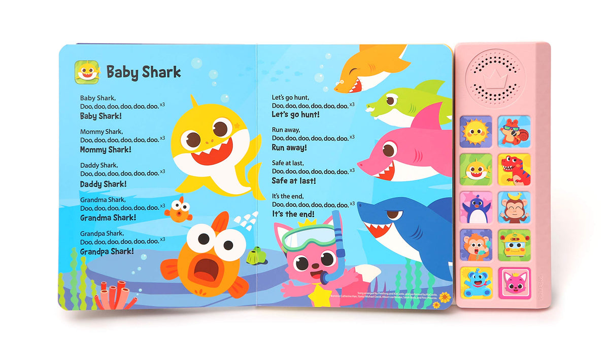 Bright durable pages with lyrics for shared reading and early literacy