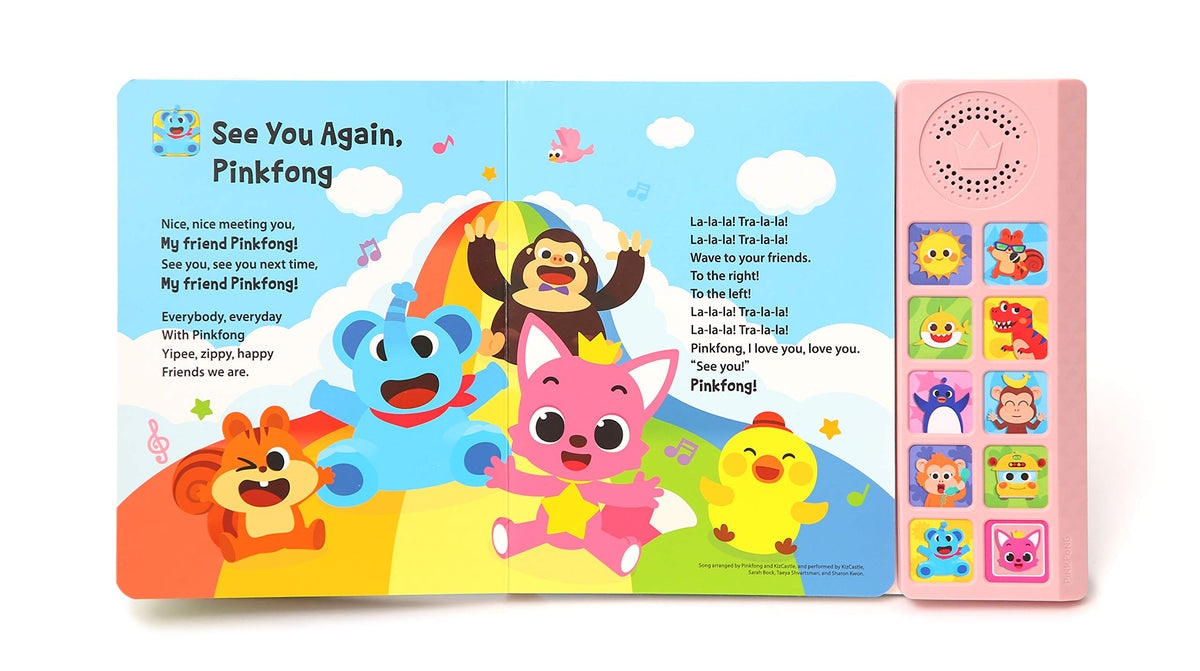 Vivid illustrations of Pinkfong and Baby Shark spark imagination