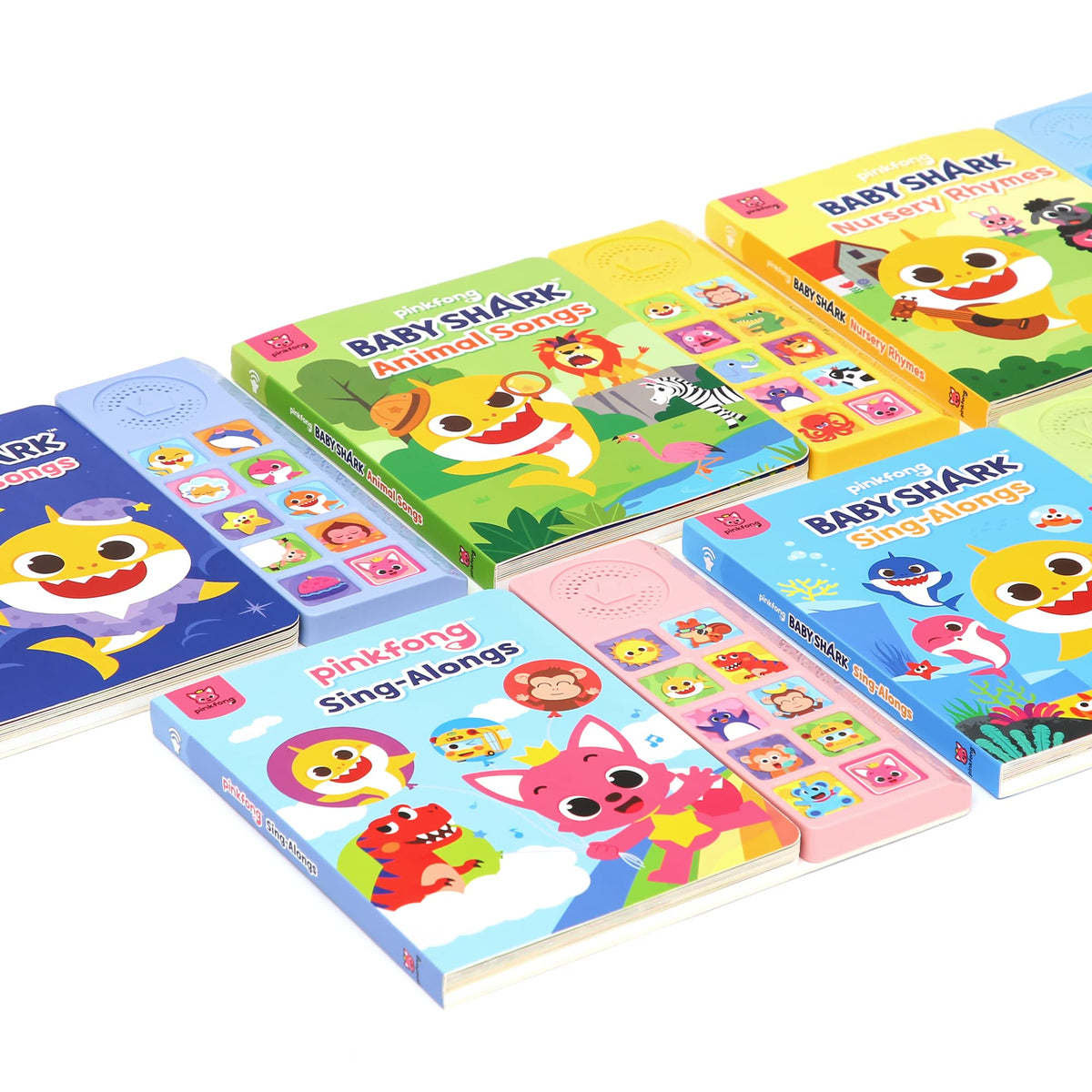 Non-glare pages designed for busy toddlers during reading