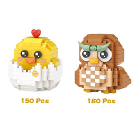 Pinkiwine owl blocks spark storytelling and puzzle play for curious minds.