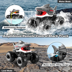 pinkking Dual-battery RC Car runs up to 60 minutes per charge.