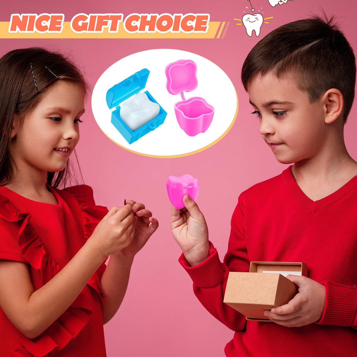 Pinkunn party favors arranged on table; versatile for events