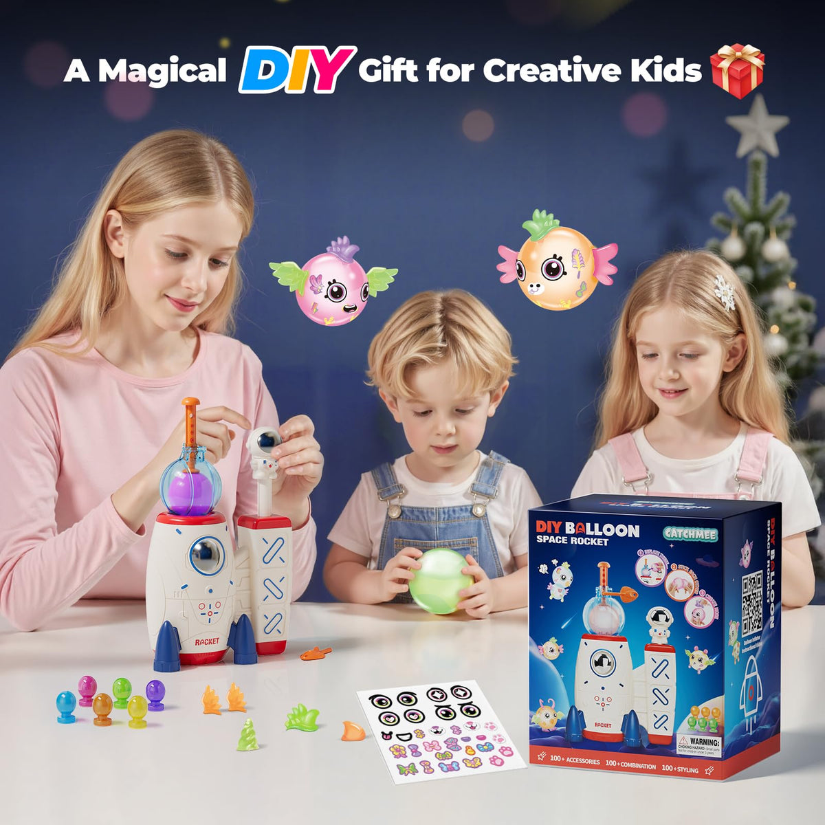 PINSHILE Birthday party balloon kit ideal for group activities