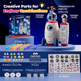 PINSHILE Complete kit with stickers and accessories for quick setup