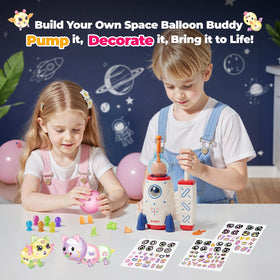 PINSHILE Sticker decorations colorize balloons for personalized art