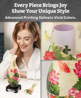 Pintoo vase with detachable water cup for easy filling