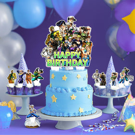 PINUO JoJo complete party set for an adventurous teen celebration