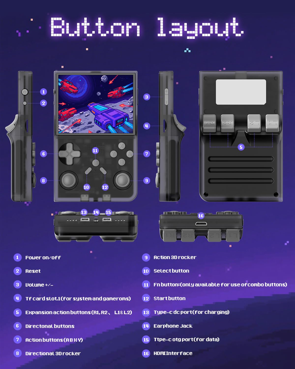PINVOK R40 with 2.4G wireless controllers enabling duo play.