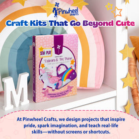 Pinwheel Crafts learning-through-crafting boosts creativity and focus for children.