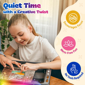 Pinwheel Crafts two-frame kit doubles crafting fun and display options.