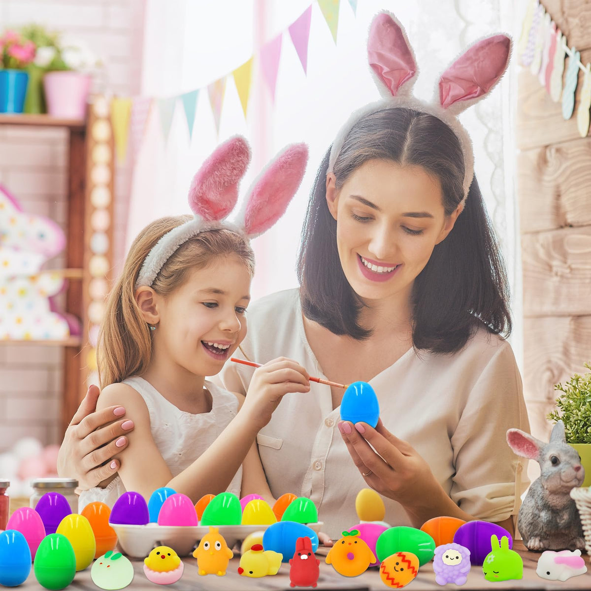 PIONJOY Easter basket fillers ready to tuck into festive baskets.