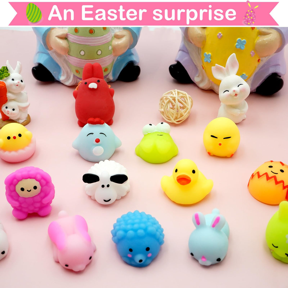 PIONJOY basket stuffer toy set for giftable Easter surprises