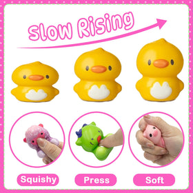 PIONJOY colorful squishy eggs 24-pack, perfect for Easter hunts and classroom rewards.