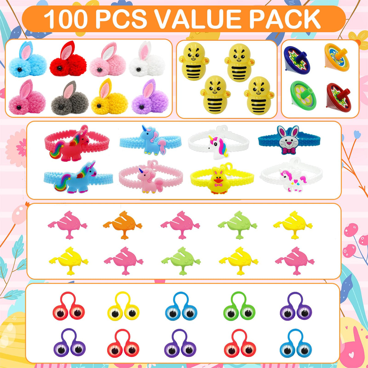 PionJoy Easter egg toy variety, inviting kids to discover surprises.