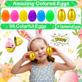 PIONJOY four shiny golden eggs hidden as special prizes