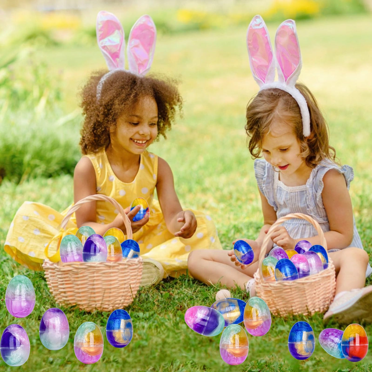 PIONJOY Galaxy Slime Egg kid play emphasizes squishy tactile fun.