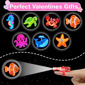 PIONJOY glow-in-the-dark finger lights for nighttime party fun