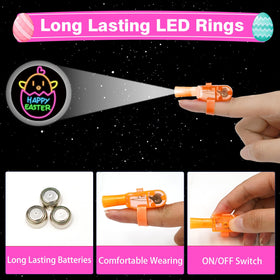 PIONJOY glow-in-the-dark patterns brighten rooms during parties and events.