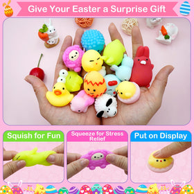 PIONJOY grass basket decor filler enhances Easter displays