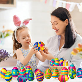 PIONJOY squishy eggs supporting fine motor and imaginative play