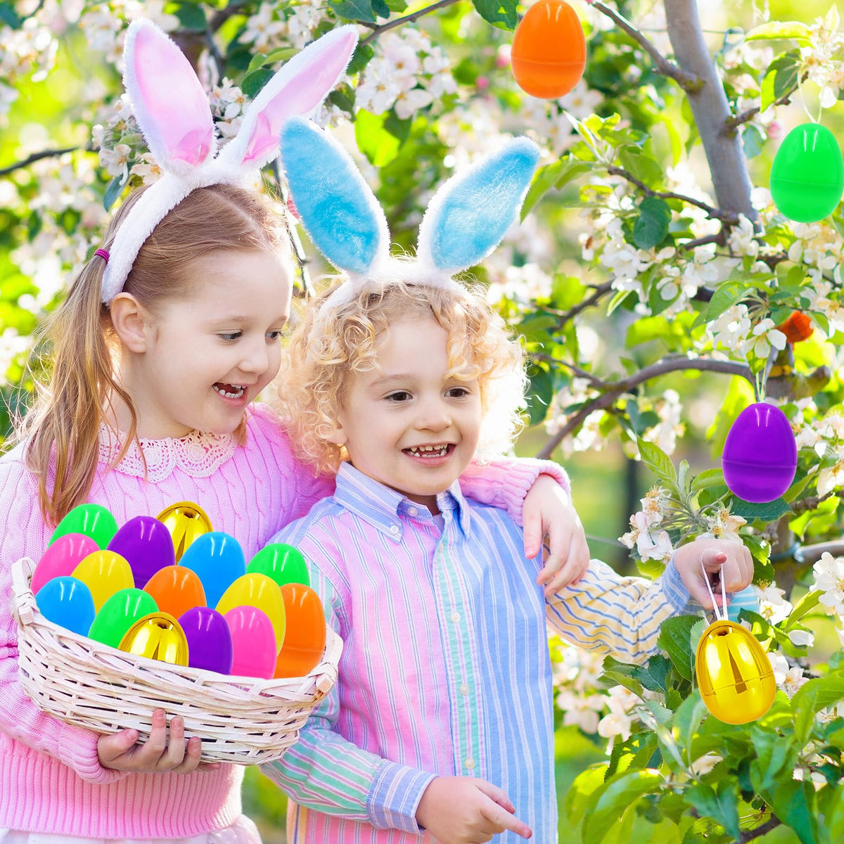 PIONJOY safe playtime eggs easy to fill with small surprises.