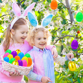 PIONJOY safe playtime eggs easy to fill with small surprises.