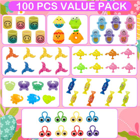 PIONJOY Surprise Golden Egg with assorted toys adds varied play options.