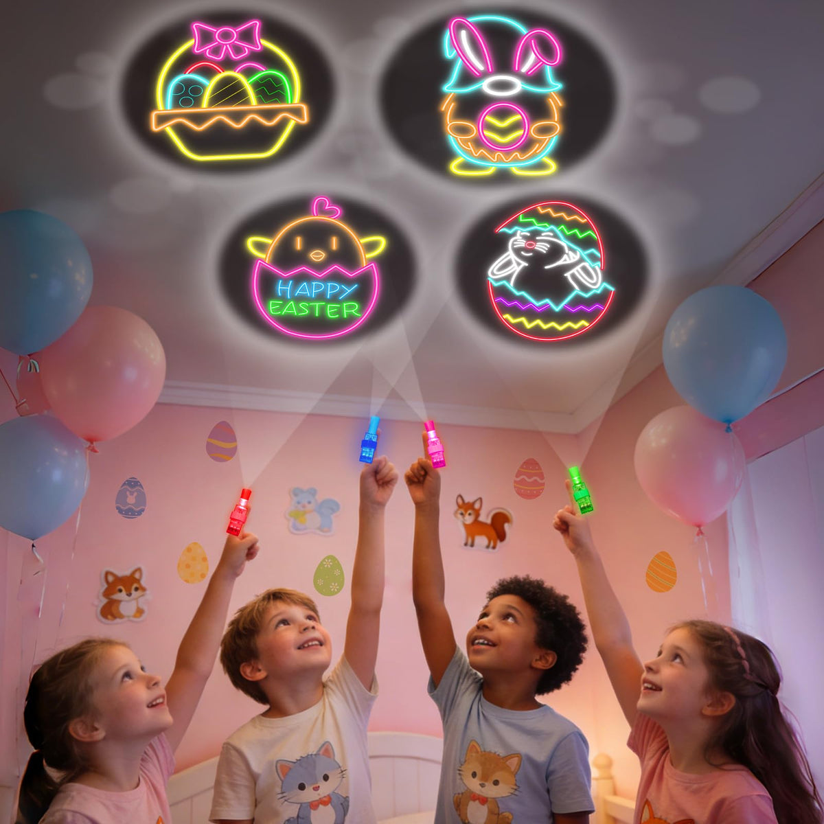 PIONJOY durable ABS plastic eggs built to withstand kid play and reuse.