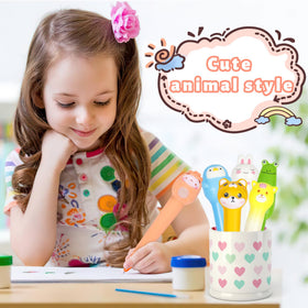 Pipigaty set includes 40 ink refills for extended writing fun.