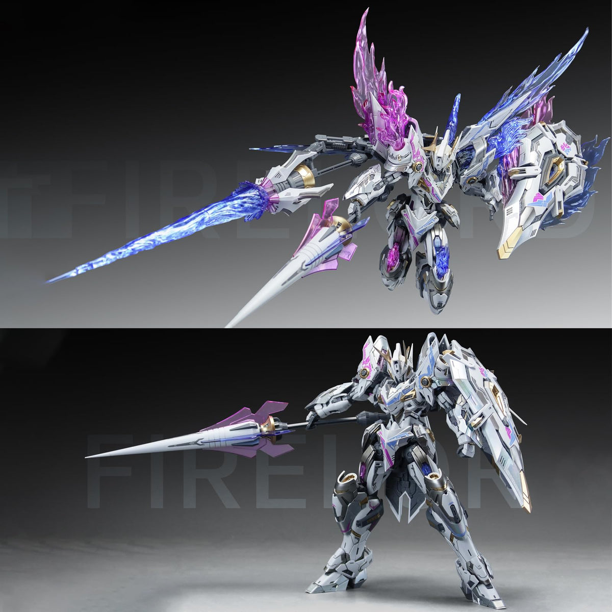 Pipigirl Flame Soul Emperor star spear for dynamic action poses.