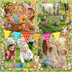 Pistroy prefilled eggs designed for Easter egg hunts indoors or outdoors