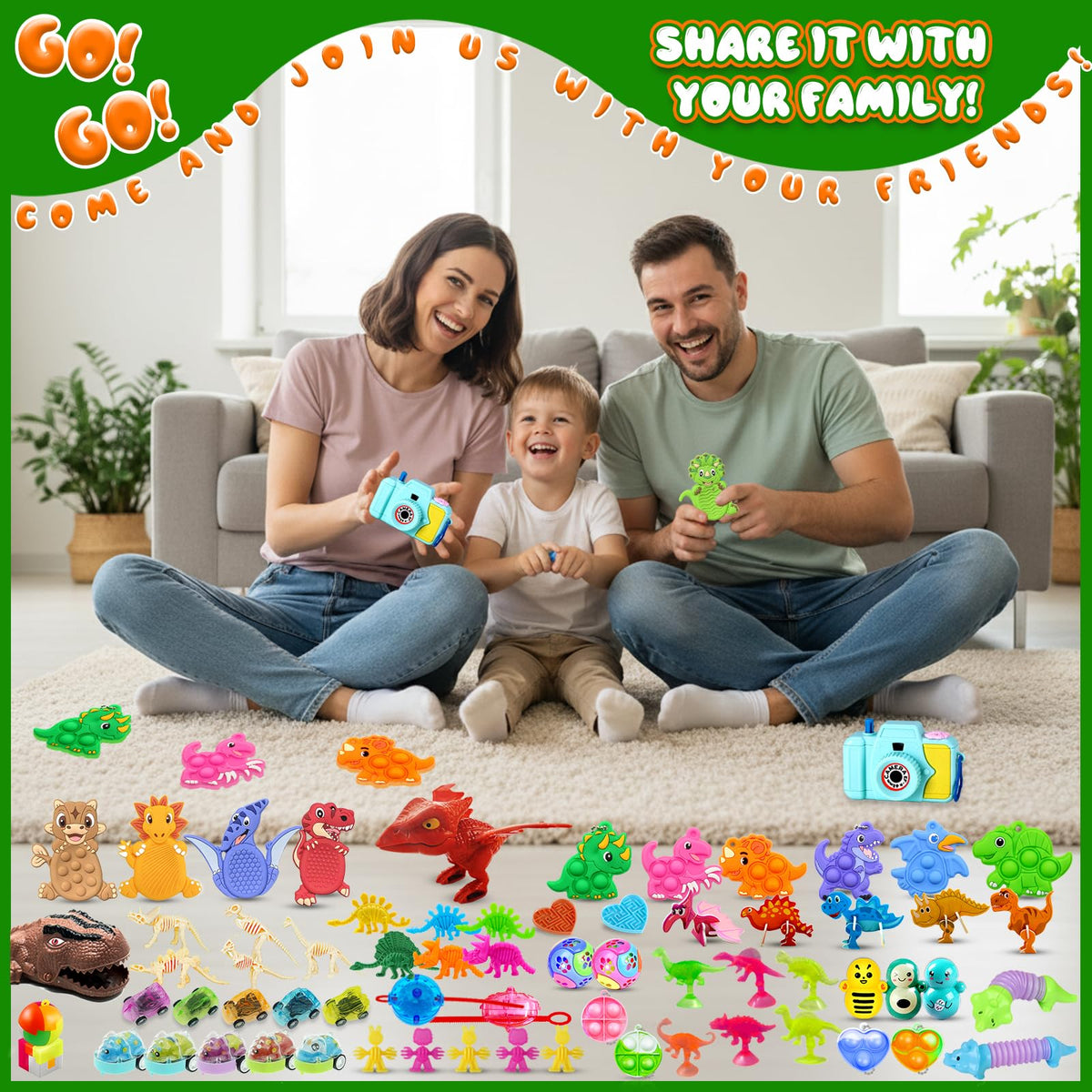 Pistroy dinosaur piñata fillers for party surprises