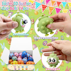 Pistroy pop toy accessories inside eggs, great as bag charms