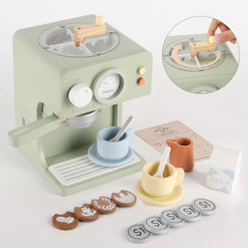 Pithfor gift-ready coffee maker playset ideal for birthdays and holidays.
