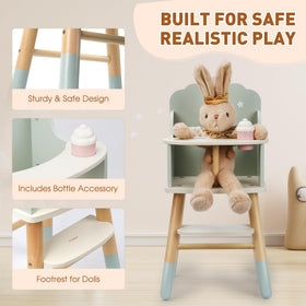 Pithfor doll bottle accessory with the chair enhances authentic role play