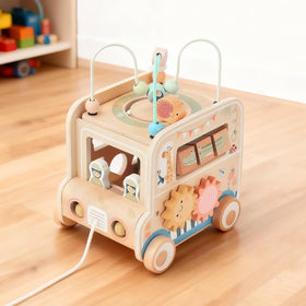 Pithfor activity cube perfect as a first birthday gift for toddlers