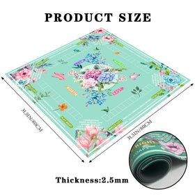 Pittera Mahjong Mat with drawstring bag for easy transport.