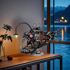 PIVONAX Angler Fish precision pieces 1038 highlights build challenge.
