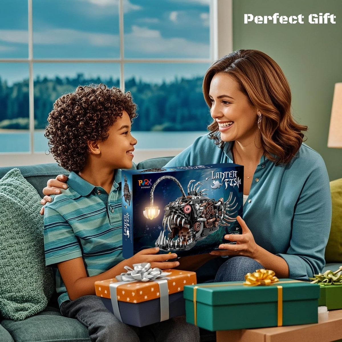 PIVONAX Angler Fish spare parts pack ensures complete assembly.
