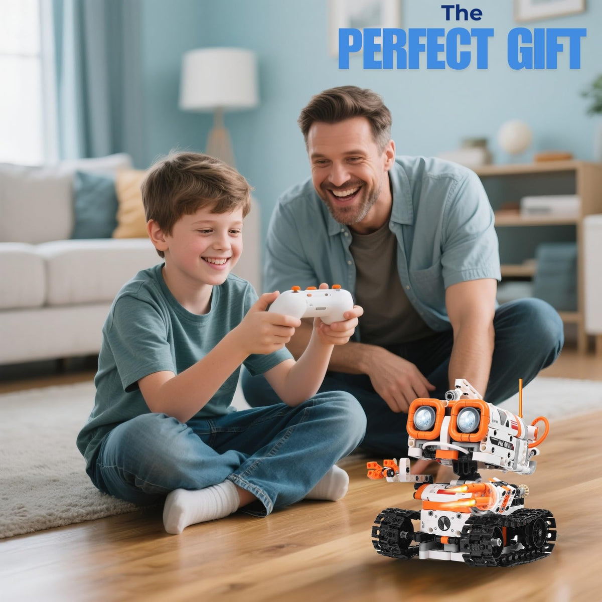 PIVONAX STEM Robotics Kit durable ABS construction withstands active, long-lasting play